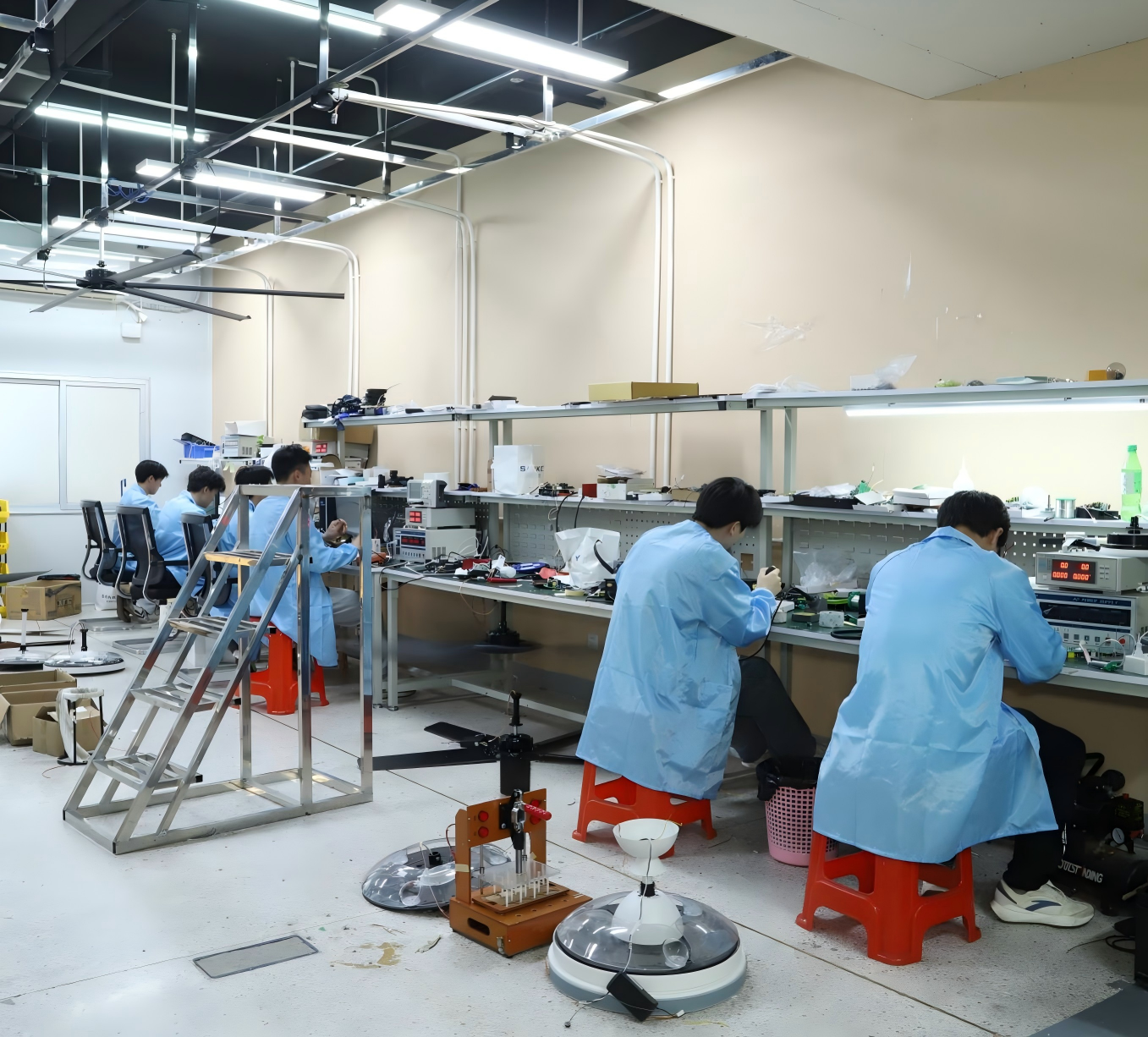 Sankey engineering and prototype work area