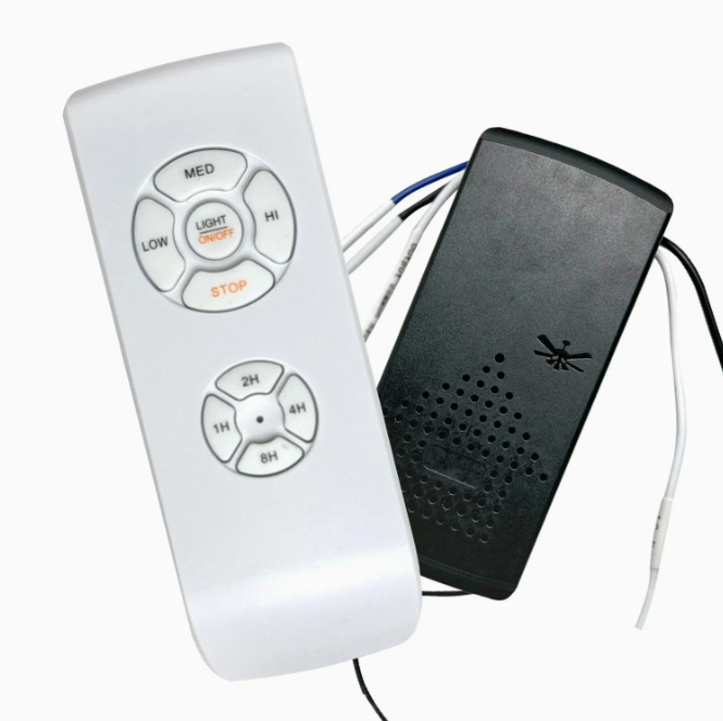 Universal Wireless Controller 120V~220V RF Remote for Ceiling Fan & Light LED Fan